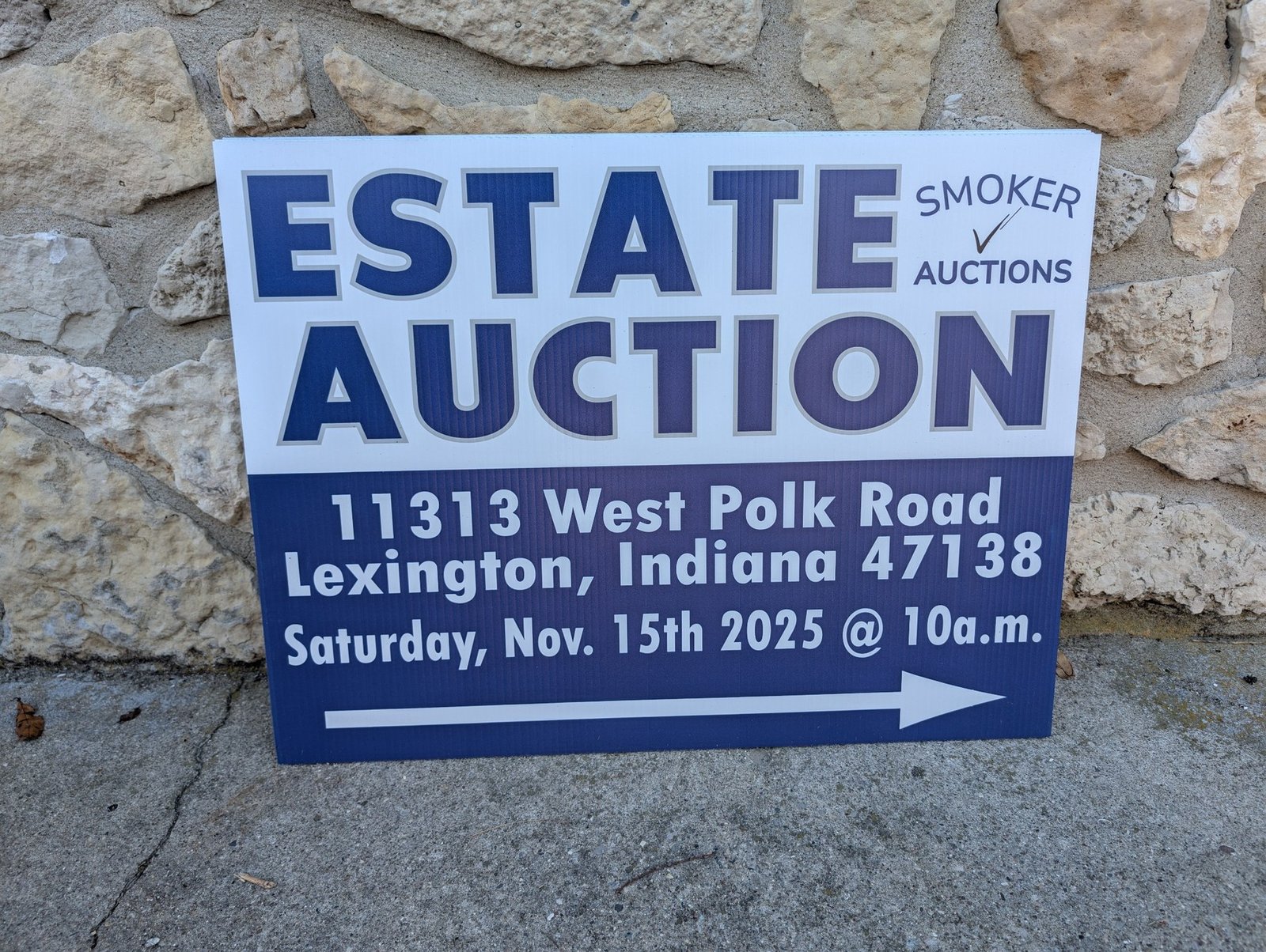 Yard Signs example