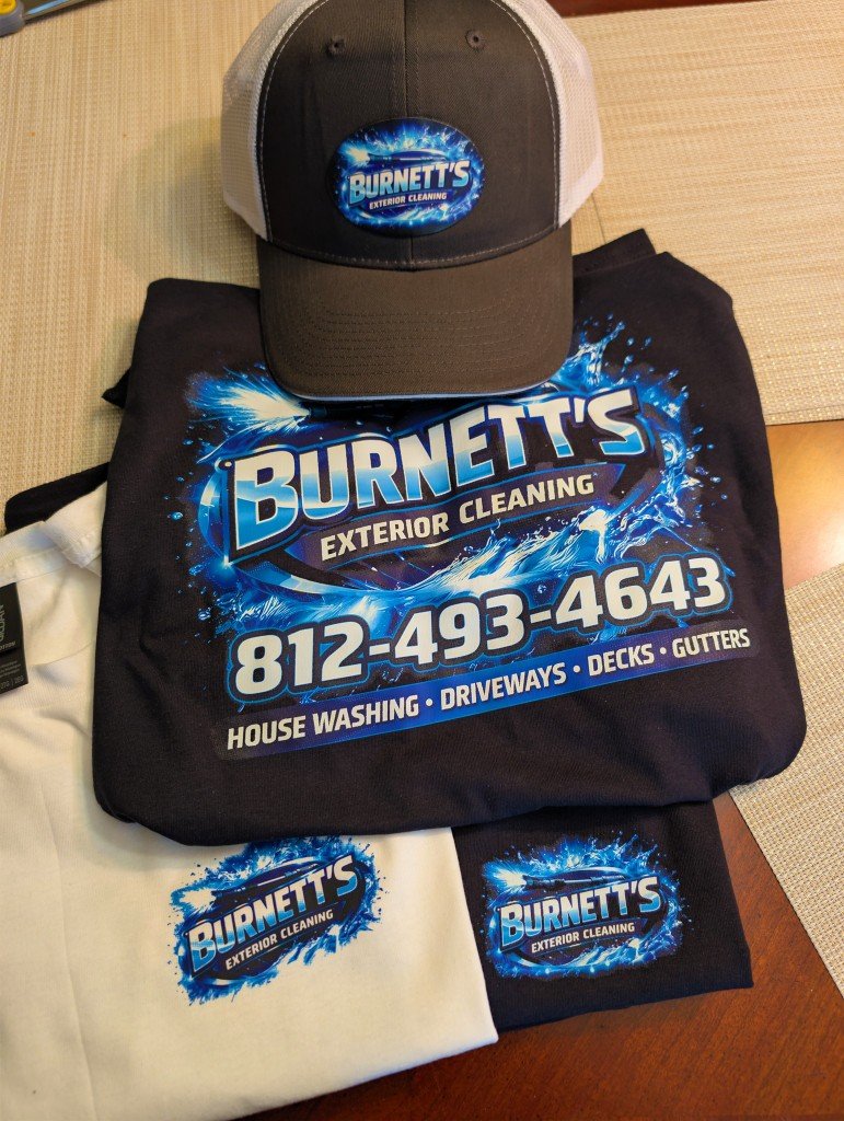 Custom hat and shirt set