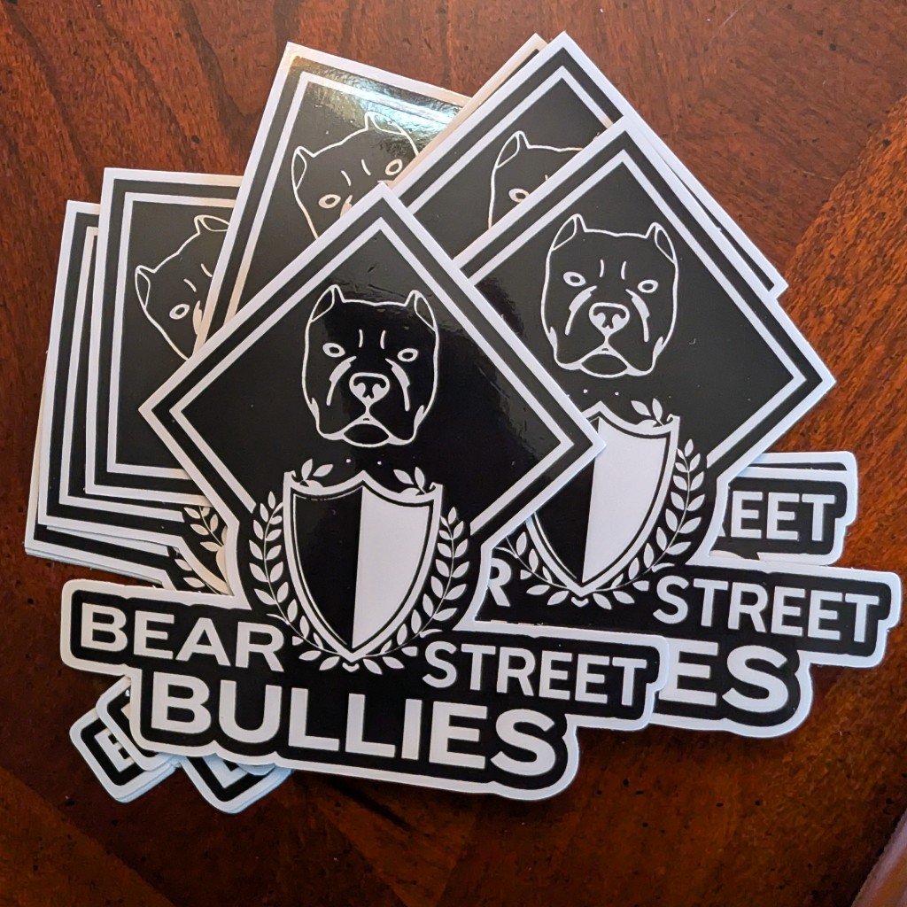 Printed sticker set