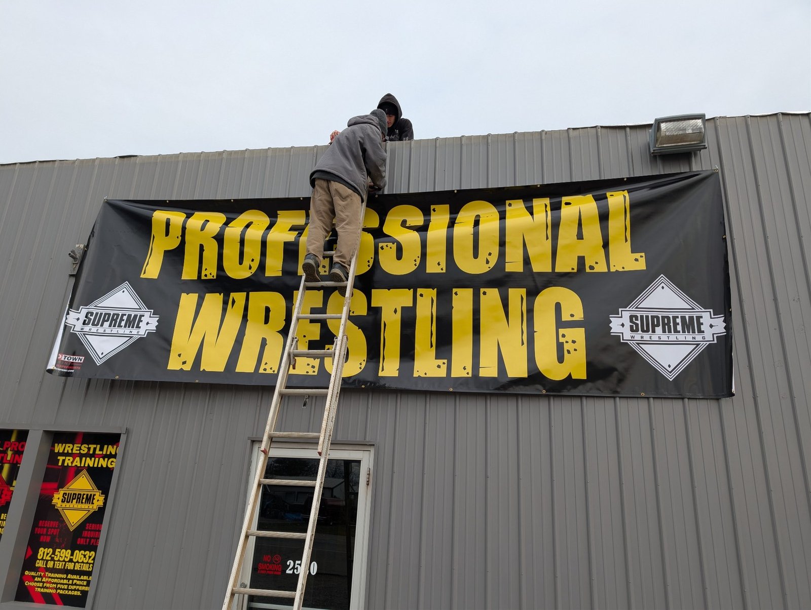 Large format banner print